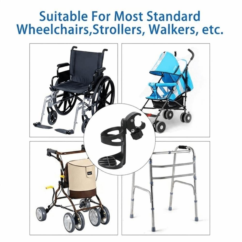 Universal Cycling Bottle Holder Adjustable Baby Stroller Cup Holder for Scooter