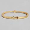 Estele Gold Plated Solitaire Studded Bracelet for Women