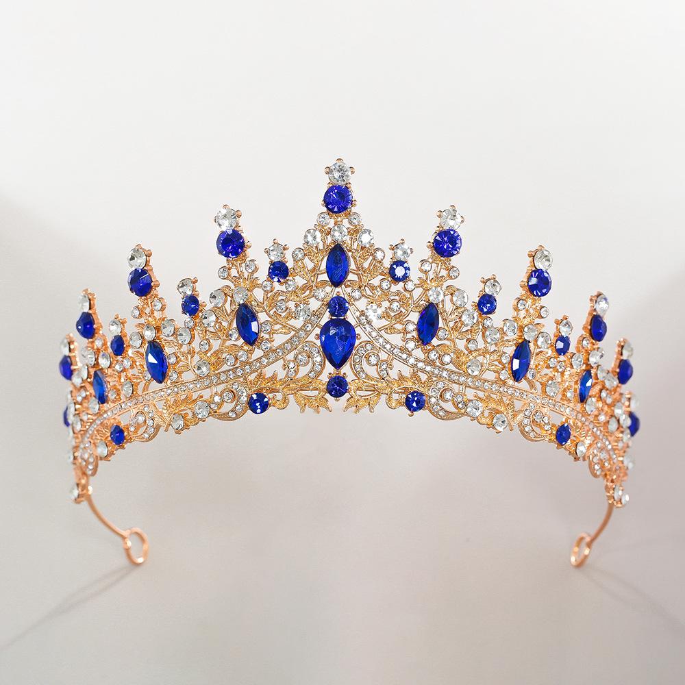  Tiare de Mariée en Cristal Élégant - Accessoire de Cheveux pour Mariage et Anniversaire