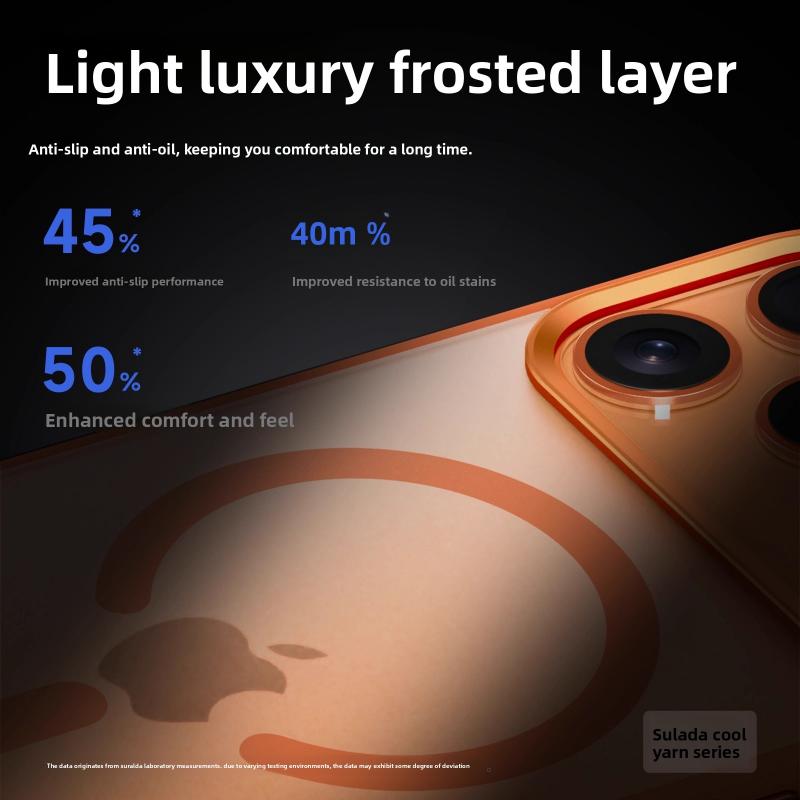 Luxury Matte Hybrid Magnetic Phone Case For iPhone 17 Pro Max 17 Pro 17 Air Translucent Alloy Lens Frame Shockproof Hard Cover