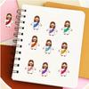 500 Jesus Loves You Stickers Religious Decorative Labels for Gift Packaging Journals Scrapbooking