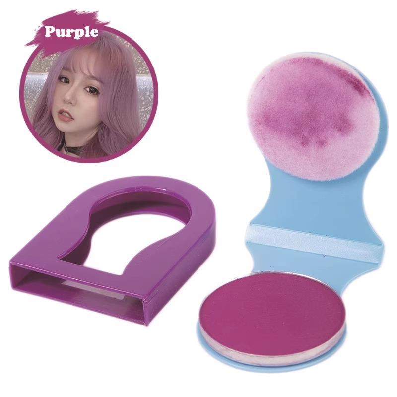 

Змивна фестивальна пудра для фарбування волосся для дітей: Простий у використанні набір тимчасової фарби