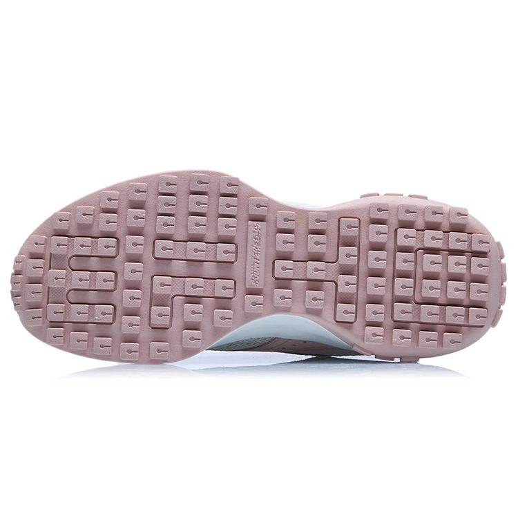 Li Ning CF Comfortable Commuting Low-Top Lifestyle Casual Shoes Women Casual Shoes Sand-Brown AGLR180-2