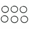 20 pièces Anneaux de Porte-clés Plats en Métal Anneaux Divisés de Remplacement Porte-clés Portable d'extérieur Boucle de Porte-clés Anneaux Divisés Faciles à Ouvrir