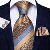 280 Styles Silk Mens Tie Pocket Square Hankerchief Cufflinks Wedding Set Prom