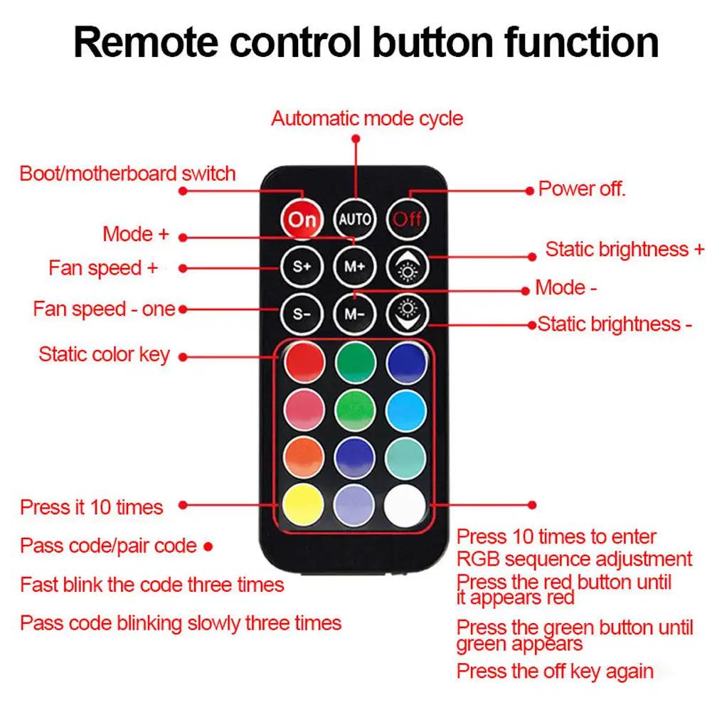 Universal 56cm DC 12V 48 LED RGB Lights Car Scanner Knight Rider Strobe Flash Light Strip With Remote Control Car Accessories