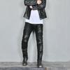 VOLERO Motorcycle Riding Pants Men's Velvet Windproof Waterproof Retro Drop Resistance Leather Silicone Protective Gear