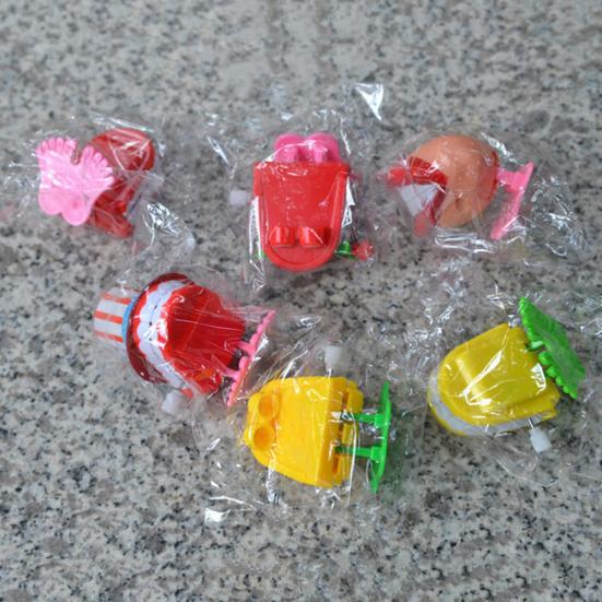 Funny Cartoon Teeth Denture Foot Wind Up Clockwork Educational Kids Spring Toy