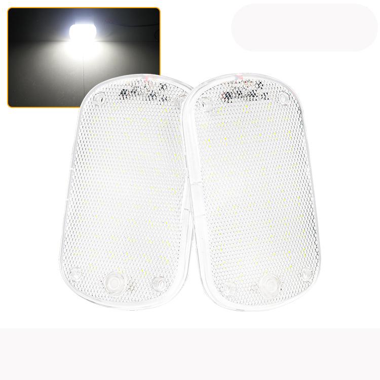 1/2PCS 60LED 12V-85V LED Car Interior Dome Roof Ceiling Reading Light Lamp Car Roof Light Car Interior Lighting Accessories