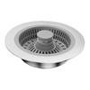 Kitchen Sink Strainer and Stopper Combo Drain Cover Anti Clogging Metal Accessories Practical Effectively Popup Sink Stopper