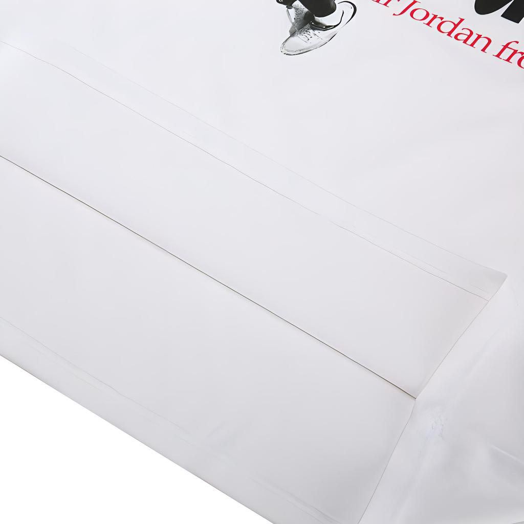 Air Jordan Flyprint Short Sleeve Sports T-Shirt Men Tops White 939615-100