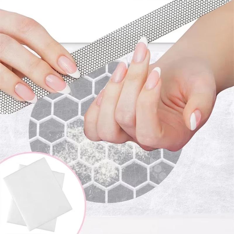190-195Pcs/Bag Tattoo Vacuum Cleaner Disposable White Eyelash Nail Natural Fibers/Polyester Fibers Embroidery Tablecloth