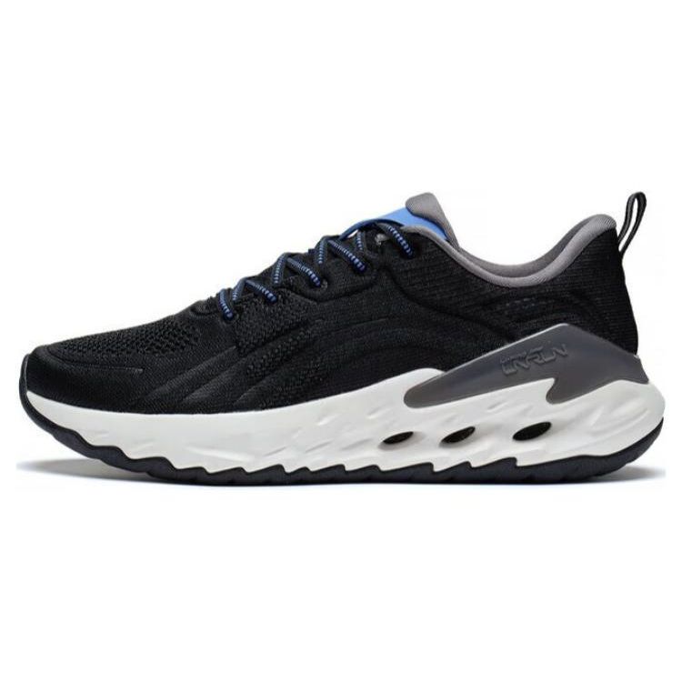 Li Ning Yuedong 1.0 Comfortable Running Shoes Men Sneakers Black ARST029-3