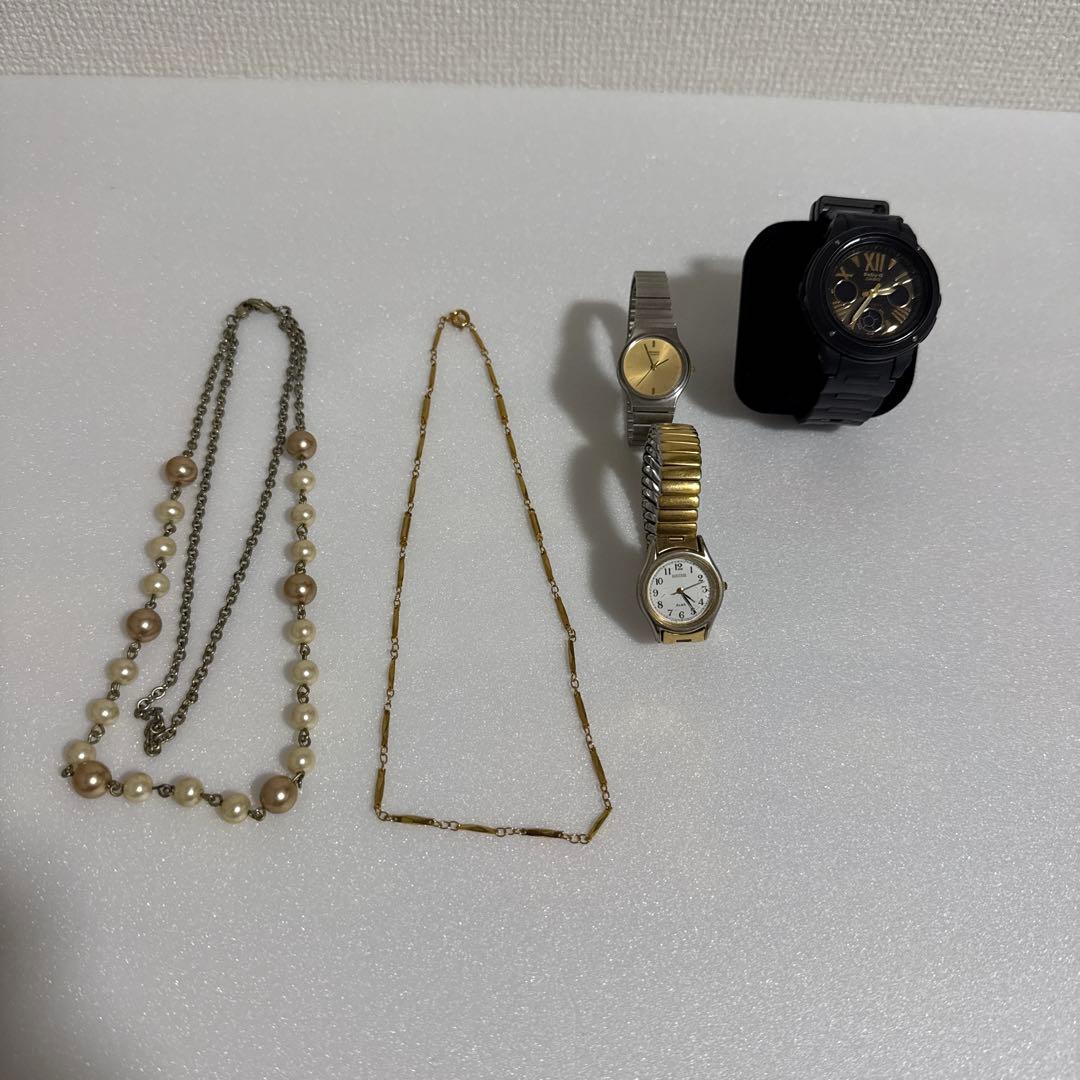 Watches Accessories Bulk Sale CASIO SEKO Ladies Watches Necklaces