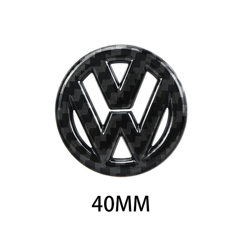 For VOLKSWAGEN VW 40 45 50mm ABS Hollow Out Car Steering Wheel Center Emblem Sticker For Volkswagen Polo VW GTI Golf Jetta Beetl