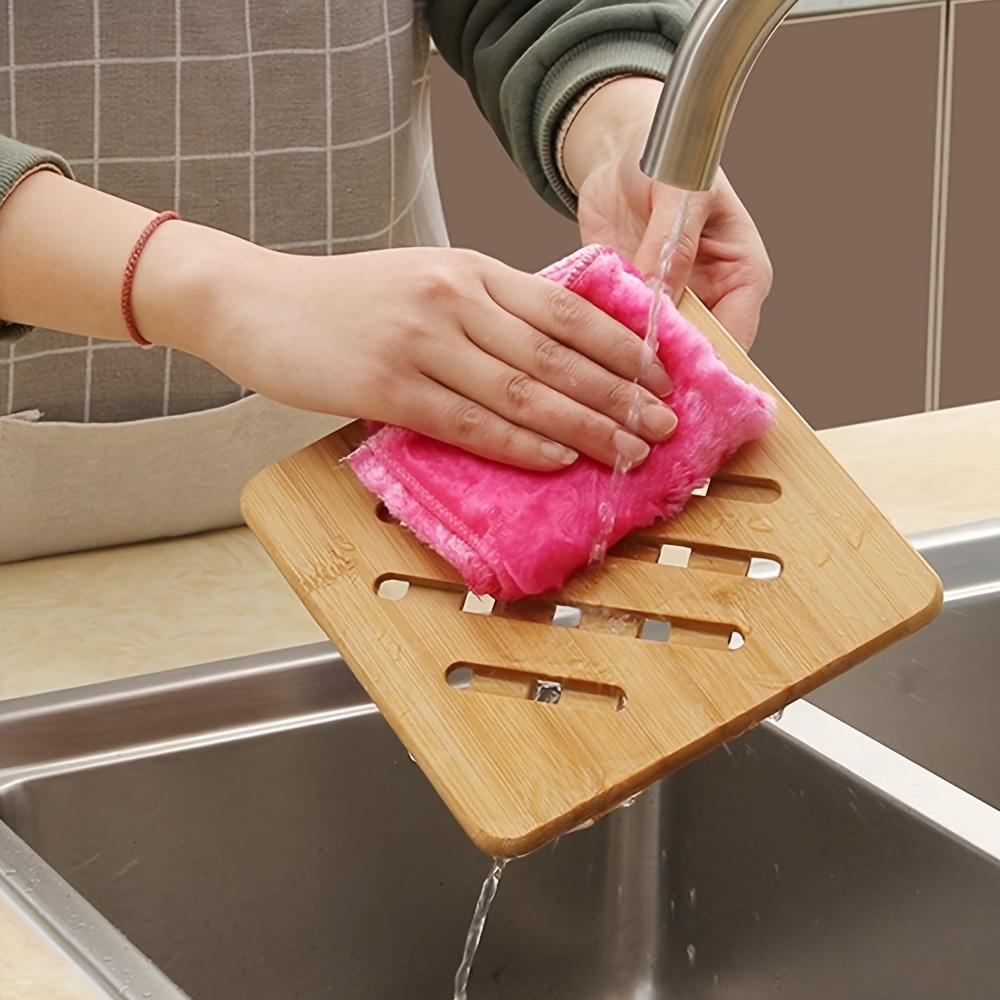 1 Pc Bamboo Kitchen Heat Insulation Pads Square Shape Natural Bamboo Mat for Hot Dishes/Pot/Bowl/Teapot/Hot Pot Holders
