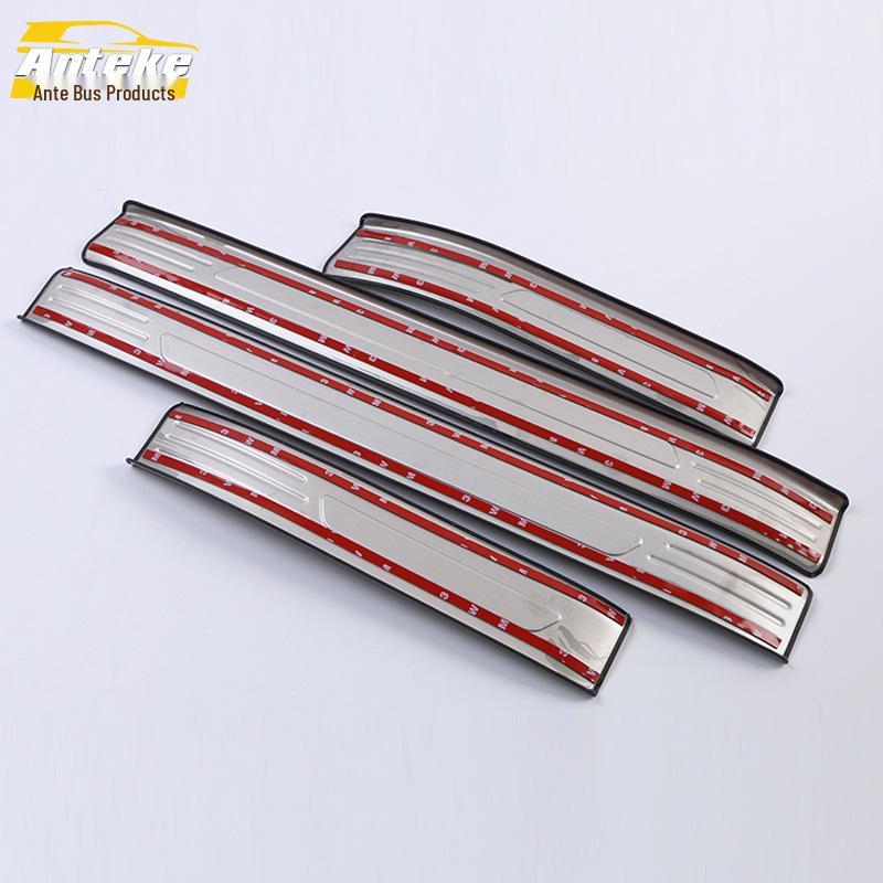 Fits 17 Reina Models: Sill Strip, Bright Strip, Bumper Trunk, Welcome Pedal, Anti-Scratch Sticker.