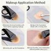 Flat-Headed Foundation Brush Professional Portable And Easy-To-Clean Makeup Brush
