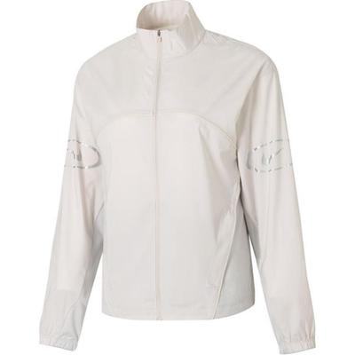 Comfortable Solid Color Breathable Running Casual Stand Collar Long Sleeve Jacket Women Jacket White FV6414104