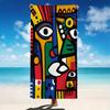 Abstract Boho Print Beach Towel Large Sarong 80x160cm Tribal Art Summer Pool Beach Blanket Gift