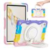 Armor Portable Rotating Ring Holder Silicone Tablet Case