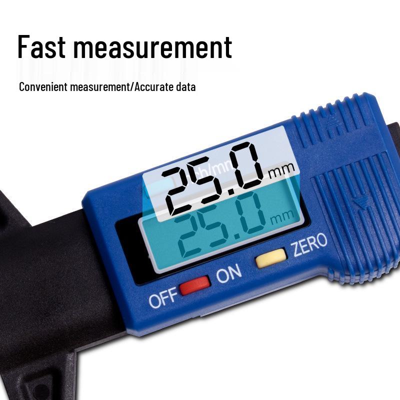 Vysoce přesný digitální měřič hloubky dezénu pneumatik