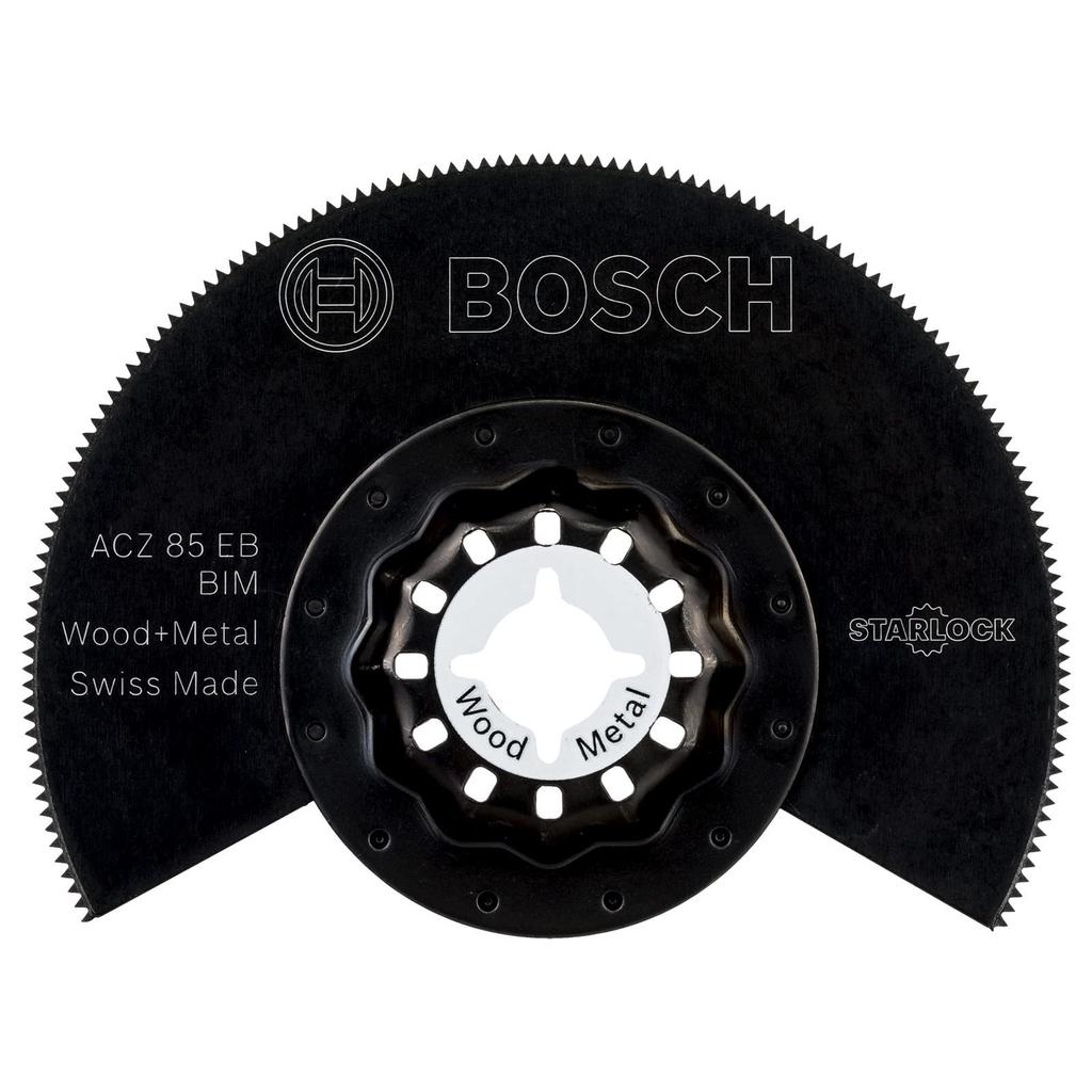 BOSCH Řezací a šicí multifunkční pilový list 85 mm 10 kusů (Starlock, Sada) ACZ85EBN/10
