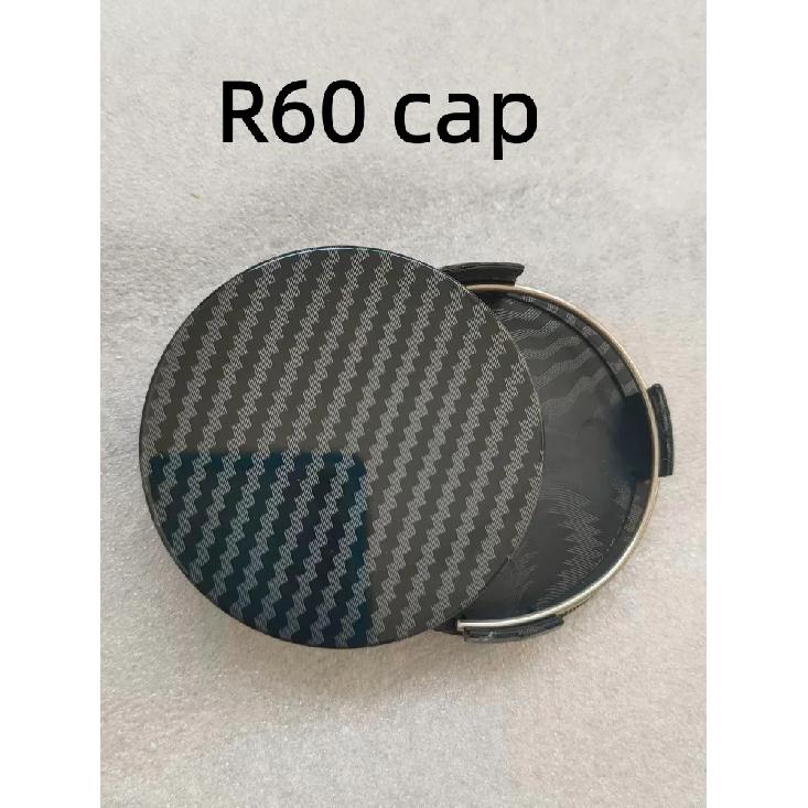 Carbon Fiber Weave No Logo Car Wheel Center Caps T75 K60 R60 56MM Wheels Hub Cap Rim Hubcaps Dust Cover Replace Car Accessories