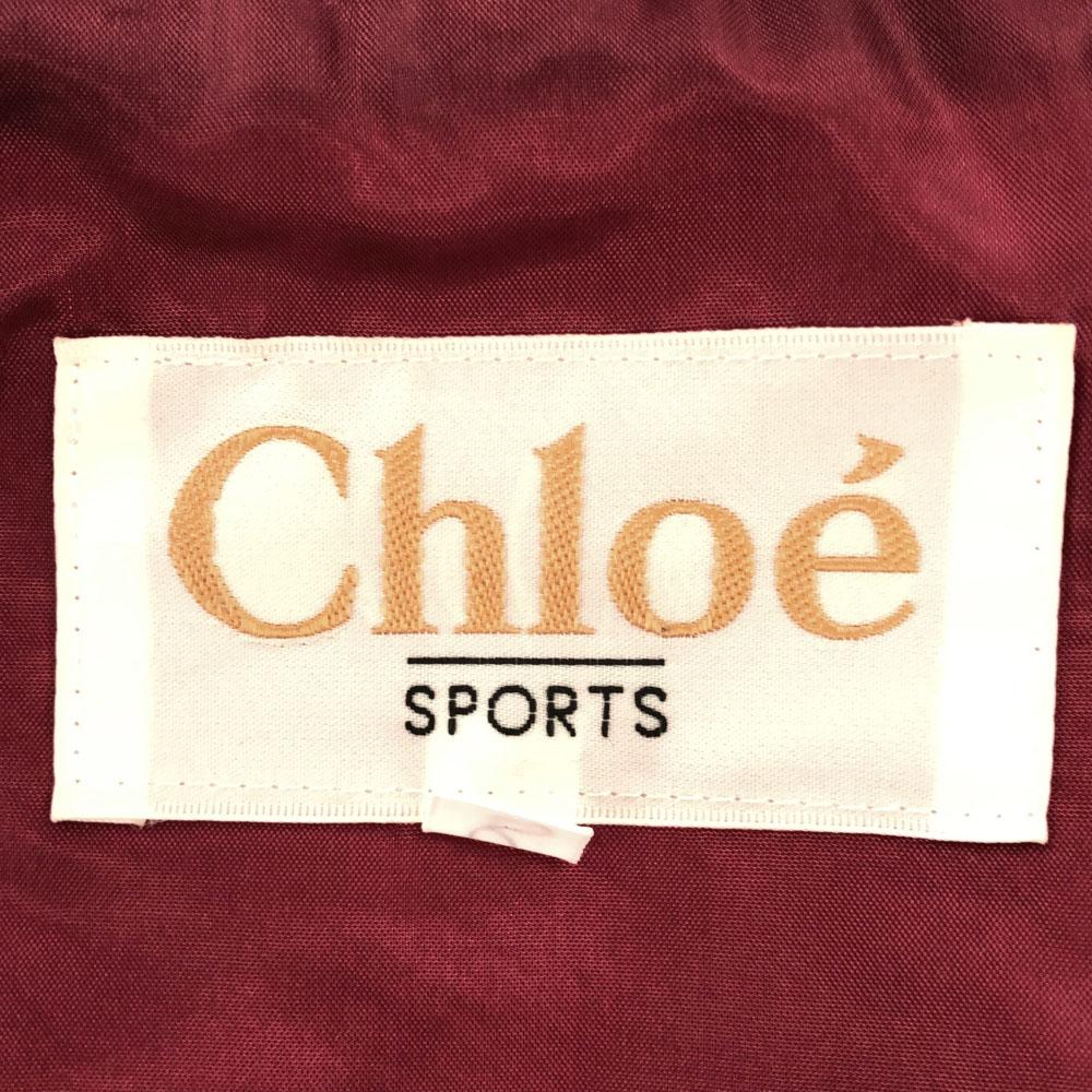 Chloe Sports Zip jacket L Red SPORTS Women Used