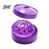 Halloween Themed Sensory Toys Dumpling Stress Relief Toy, Cartoon Steamed Bun Squeeze Toy Stretchable with Steamer, Ball Fidget Party Favors
