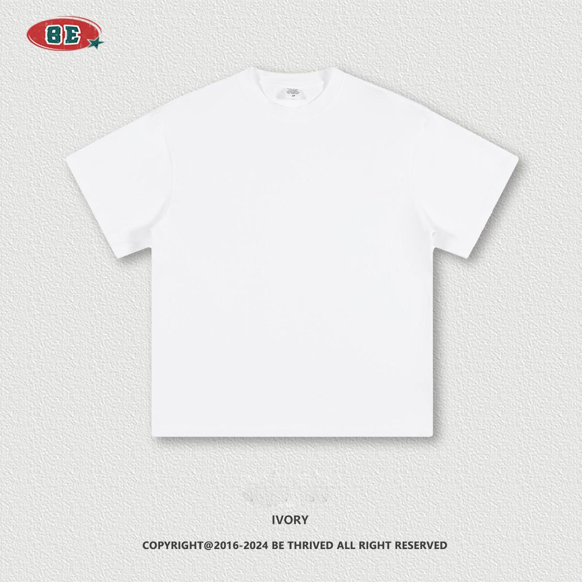 

Лидер хип-хопа Kanye, уличная одежда, сезон Young Thug, спортивные футболки, мужские винтажные однотонные хлопковые топы в стиле Харадзюку старой школы XXL слоновая кость