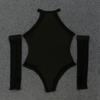 European and American Spring and Summer Layered Hanging Neck Sleeveless Sexy Beach Style Jumpsuit