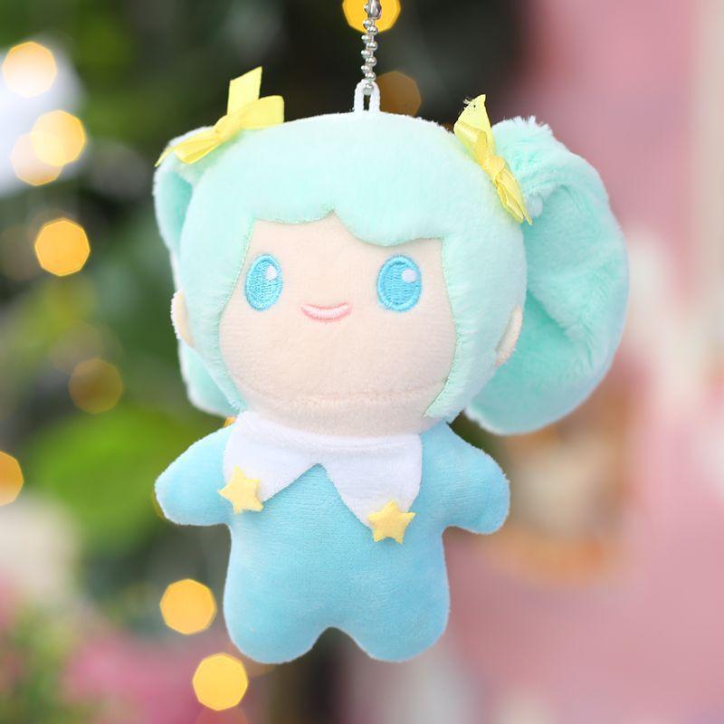 Cute Cute Hatsune Miku Mart Doll Pendant Plush Toy Cartoon Doll Bag Hanging Keychain