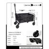 OEING Outdoor Folding Camping Wagon