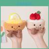 Kids Plush Strawberry Mousse Toy With Soft Pp Cotton Fill For Comfort And Play