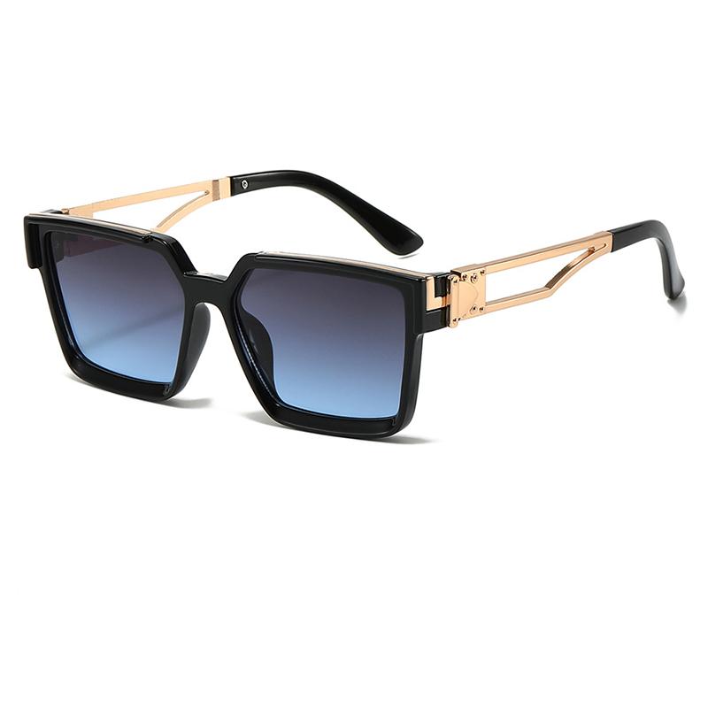 Retro Millionaire Sunglasses For Men Women Vintage Square Sunglasses Women Trendy Designer Fashion Glasses Gafas De Sol Hombre