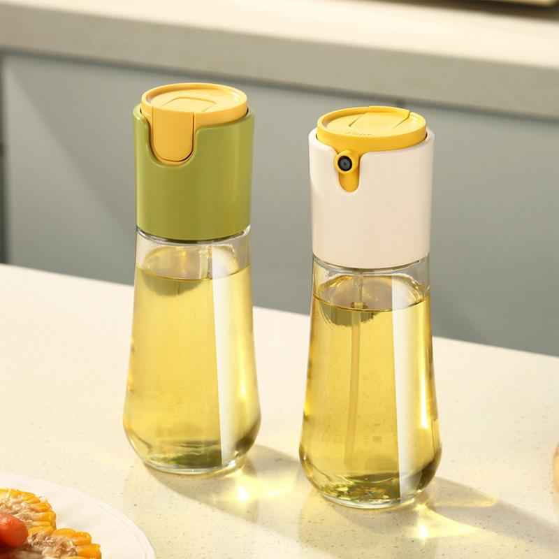 Oil Sprayer For Cooking Thickened Glass Oil Sprayers Portable Wide Mouth Oil Dispenser Bottle Oil Bottle For Indoor Outdoor