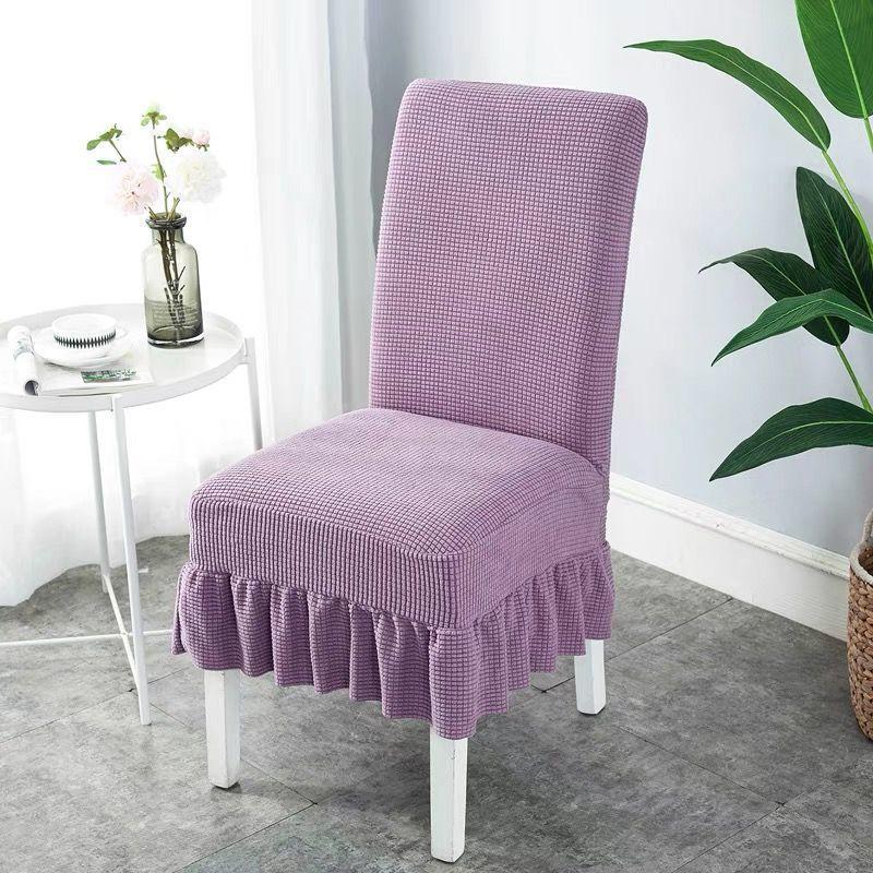 Pokrowiec na krzesło, Elastyczna poduszka, Zintegrowane oparcie, Uniwersalny stołek, Uniwersalny pakiet na cztery pory roku, Siedzisko stołowe, Zestaw poduszek na krzesła domowe