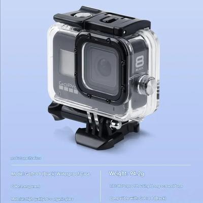 Wodoodporne etui dla GoPro Hero 8 Black - Obudowa ochronna do nurkowania Ochrona kamery sportowej