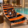 Beach Towel with Hull City Design, Quick Dry Lightweight Towel for Swimming Pool Travel
