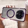 Luxury Plating Shockproof Magnetic Phone Case For Xiaomi Poco X7 X6 X5 X3 Pro F7 M6 F6 F4 POCO C65 C75 Clear Soft Silicone Cover
