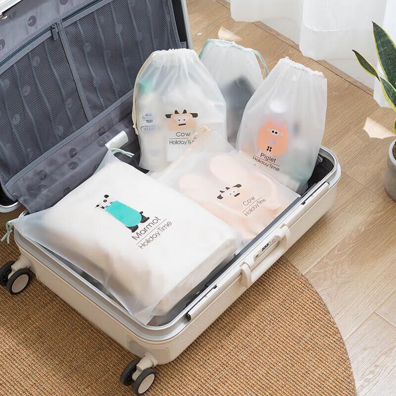 EEKIKS Travel Drawstring Waterproof Shoe Storage Bag Set