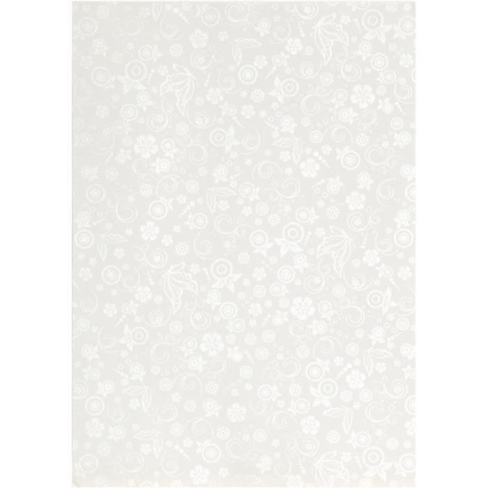 Paper - Assortment of 20 - 21 Cm X 30 Cm - Off-white - Fancy Pattern