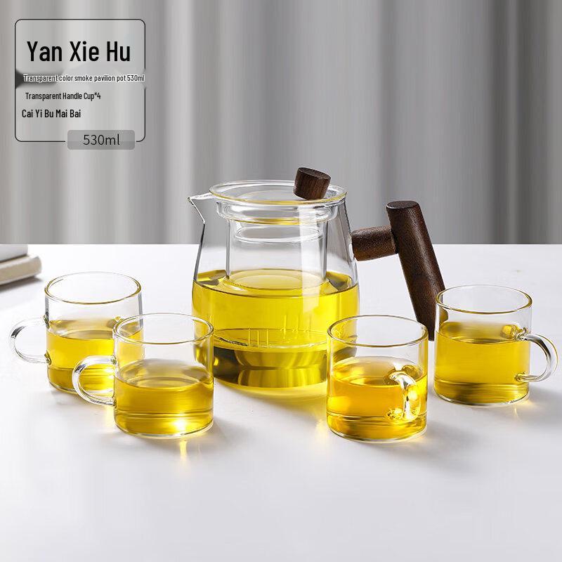 ZISIZ Glass Teapot