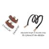 48inch Handbag Shoulder Strap Replacement PU Leather Strap for DIY Lady Purse Crossbody Bag Adjsutable Strap with Buckle