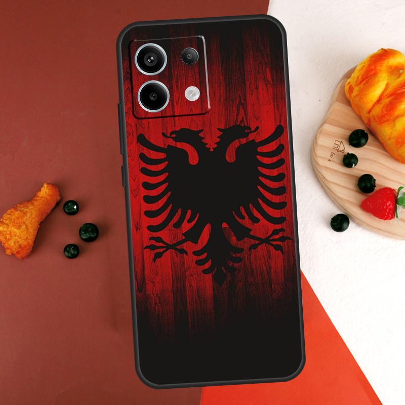 

Albania Flag Case For Xiaomi Redmi Note 14 13 Pro 9 10 11 12 Pro 10S 11S 12S Redmi 13C 10C 12C 14C Coque Redmi Note 13 Pro 4G