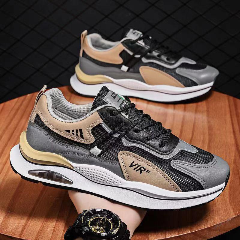 New Men's Shoes Breathable Mesh Casual Shoes Fashion Versatile Sports Shoes Outdoor Student Running Shoes