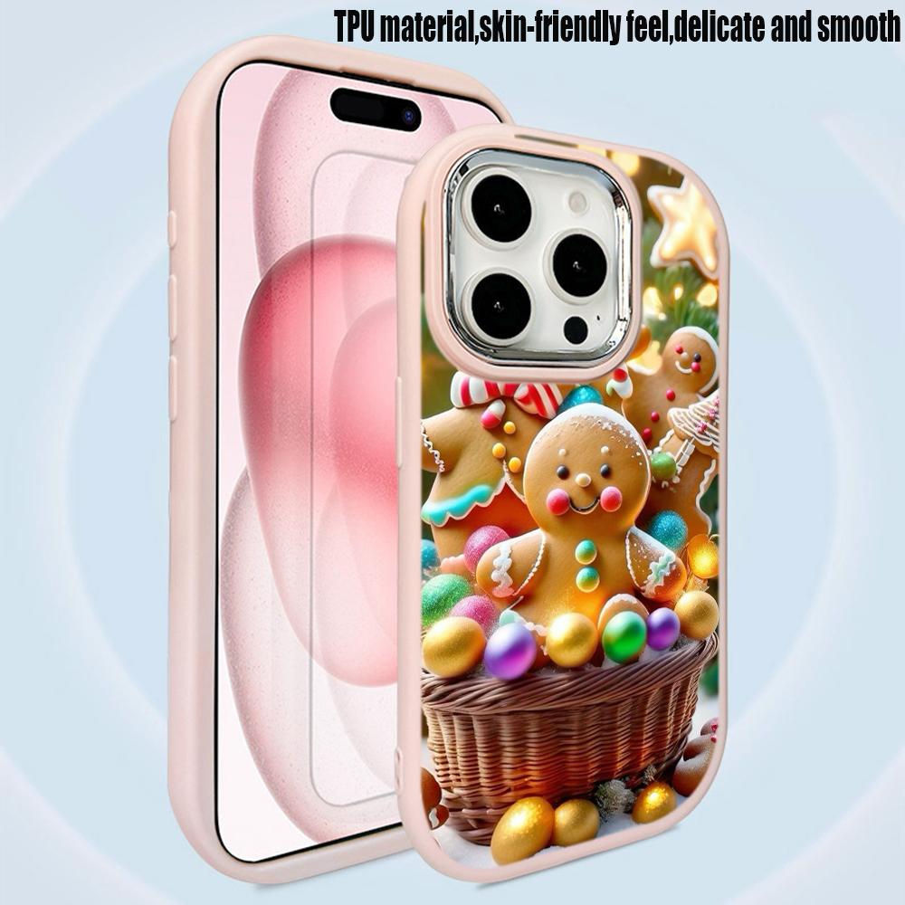 N107 Happy New Year Christmas art Soft Phone Cases для Samsung S24 S23 Plus A15 A35 A54 — фото 5