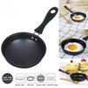 1Pc Flat Non-Stick Frying Pan Fried Egg for Household Steak Frying Pan with Less Oil Smoke Induction Cooker Small Iron Skillet with Hot Oil