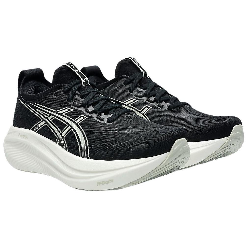 ASICS  Gel Nimbus 27 Black Lake Grey Women Sneakers 1012B753-002